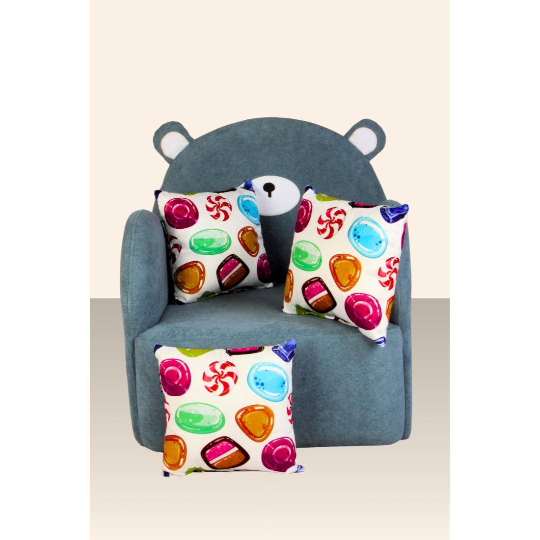 Orka Kids Filled Cushion Printed 12x12 (D19)